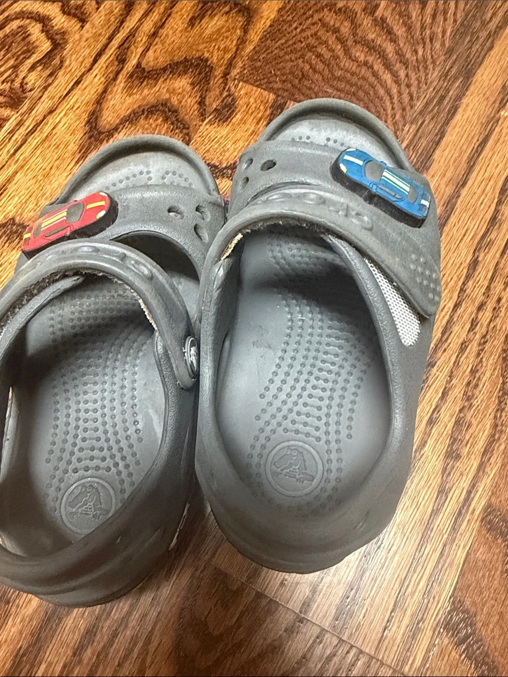 CROCS Kids Kids' Fun Lab Car Sandal In Slate Grey